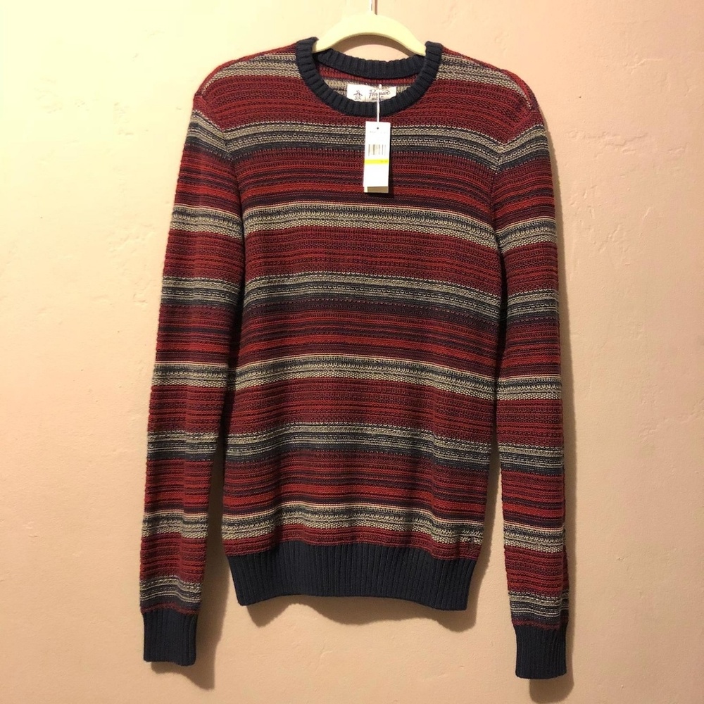 Nwt Original Penguin crew neck sweater